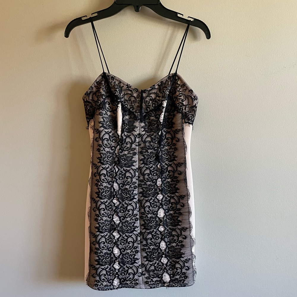 Brand New | Topshop | Petite Lace - Panel Mini Dress